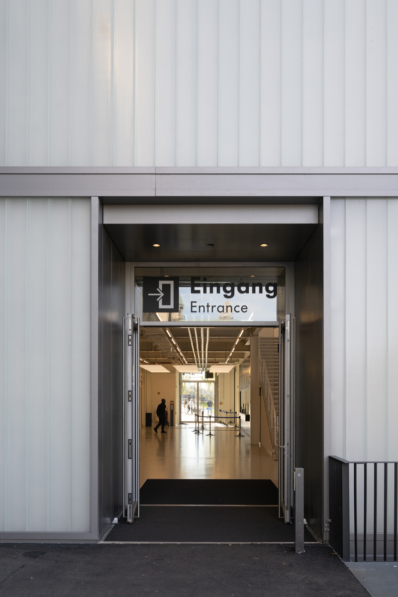 Deutsches Museum, Eingang, 3D Druck Fassade